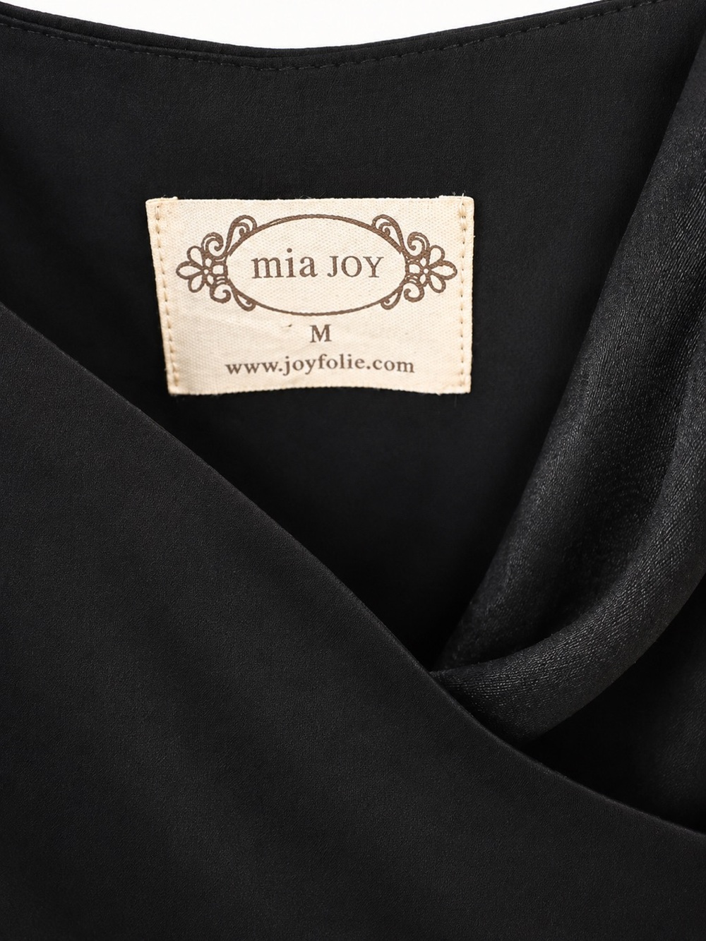 Joyfolie BEGONIA MAXI DRESS IN METALLIC BLACK - Picture 3 of 8